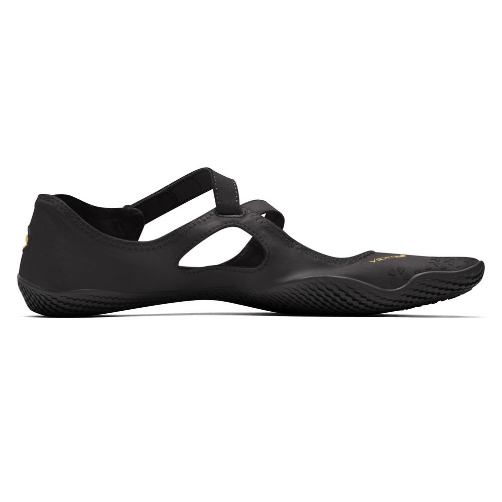 Vibram Five Fingers Womens Running Shoes - Black - V-Soul - 15390-LPWM